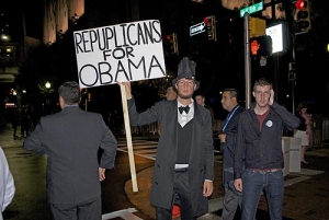 Outside Time Warner Arena