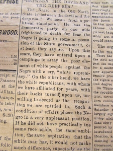 Between the Devil and the Deep Sea