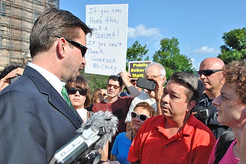 Moral Monday Protesttim Moffitt Educator Confrontingdsc 0783