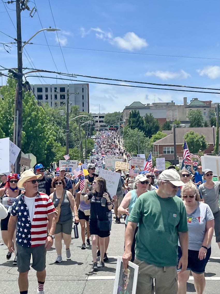 No Kings rally in Charlotte, NC