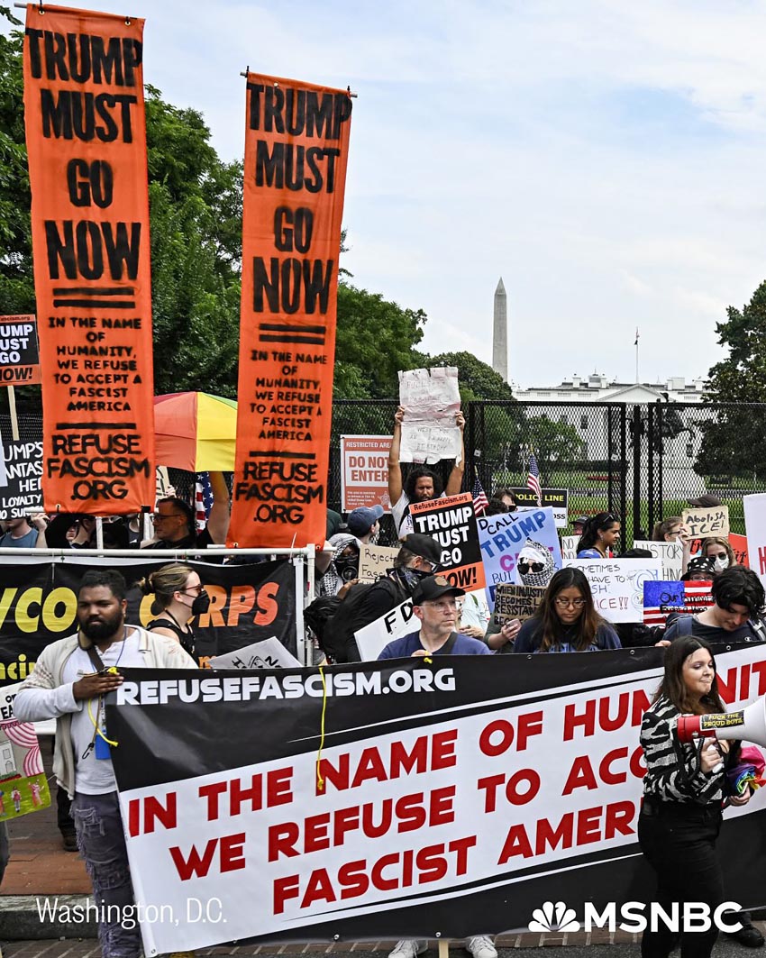 No Kings rally in Washington, DC