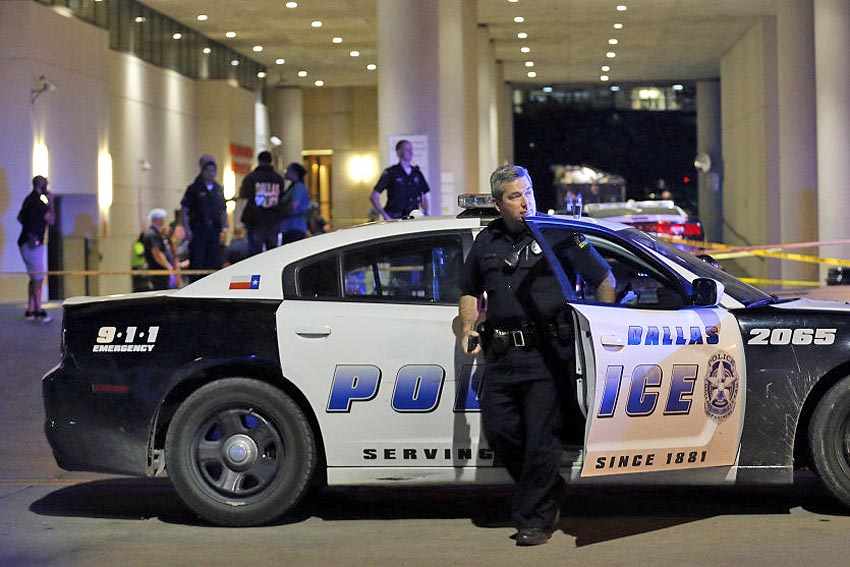 Police Shootings Protests Dallas