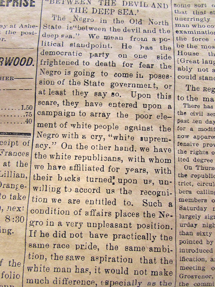 Between the Devil and the Deep Sea