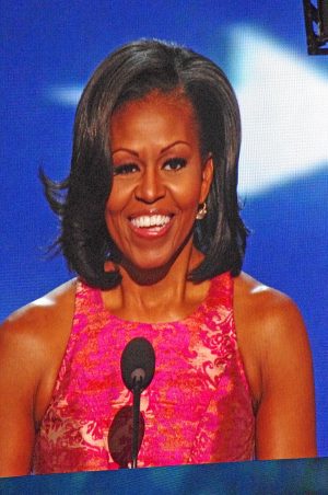 Michelle Obama video broadcast