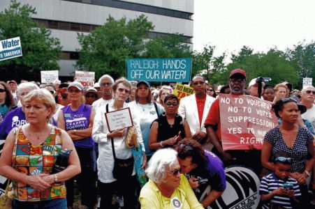 Nc Moral Mondays Water Protest