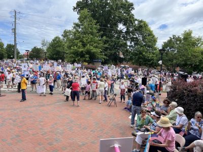 No Kings rally in Pittsboro, NC