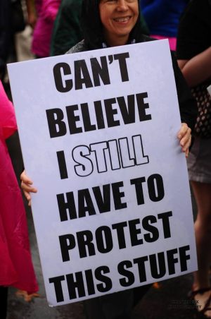 Still-protesting
