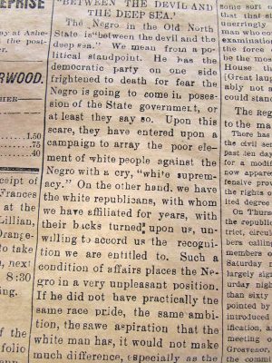 Between the Devil and the Deep Sea