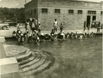 The historic Walton Street Pool.