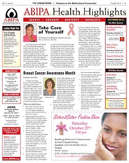 ABIPA Newsletter: October, 2012