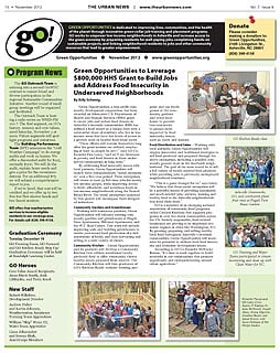 Green Opportunities November, 2012