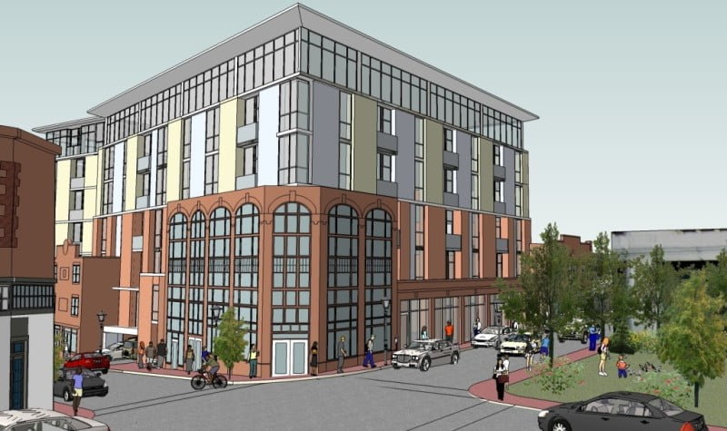 Architectural rendering of Eagle-Market Place. Photo: Mountain Housing Opportunities