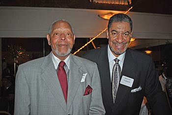 Class of ’63 members Millus (Buddy) Turman and Freddie Waters. Photo: Urban News