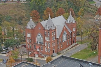 The Historic Mt. Zion Missionary Baptist Church, Asheville, NC. Photo: Urban News