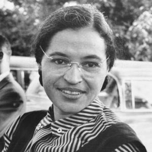 Rosa Parks, civil rights activist.