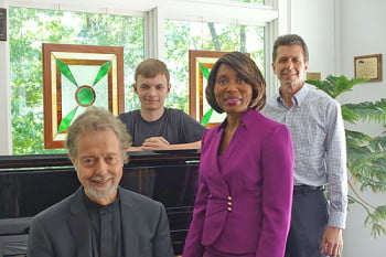(L-R): John Cobb, Christopher Tavernier, Darcel Grimes, and Keith Freeburg.