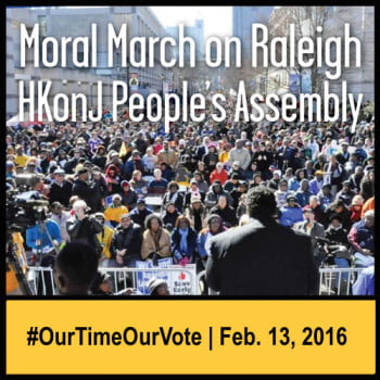 2016 Moral March on Raleigh