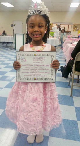 Ms. Marrasia Demory-Payton was crowned “Lil Miss Federated Lady” of 2016.