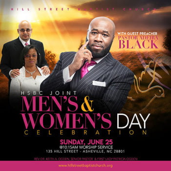 Hill Street Church_Men & Womens Day_June