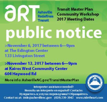 Transit Master Plan 11-17 MEETING NOTICE