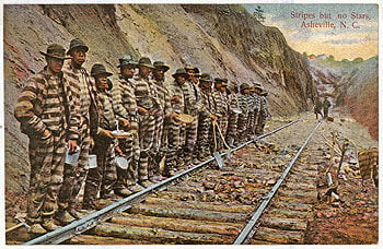 convicts building railroad
