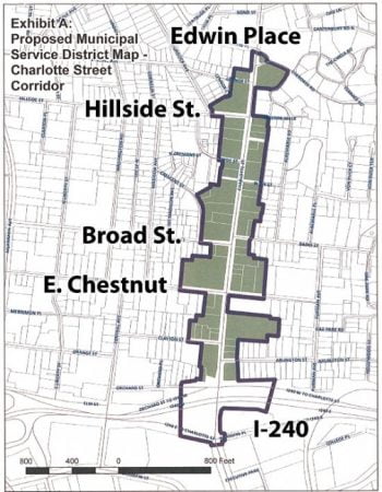Charlotte Street map