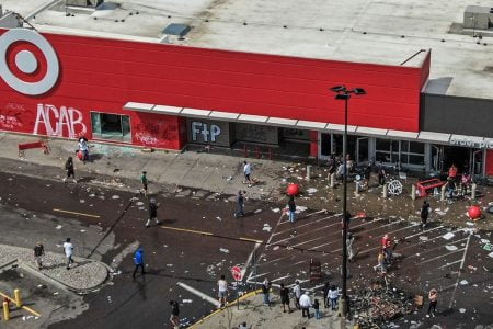 Target store looted