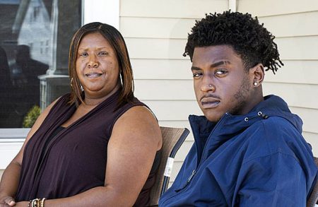 Monica Shepard and her son Dameon