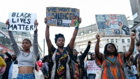 we won't be silenced protestors