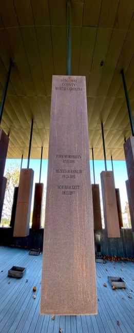 Remembrance project by Laurie Johnson.