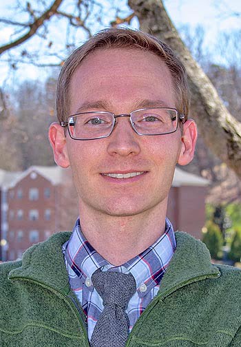 Jeddidiah W.D. Griffin, assistant professor of biology at Mars Hill University