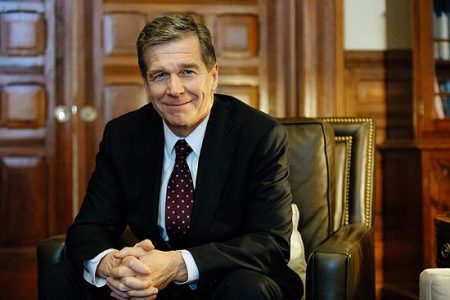 Democratic Gov. Roy Cooper