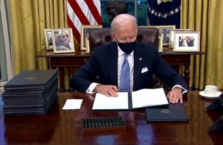 Biden signs executive orders