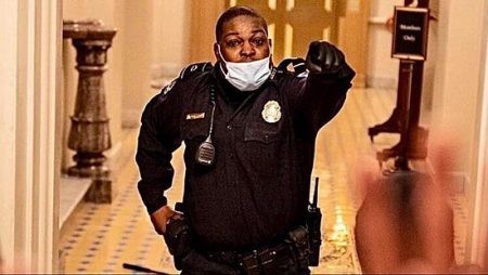 Capitol Police officer Eugene Goodman