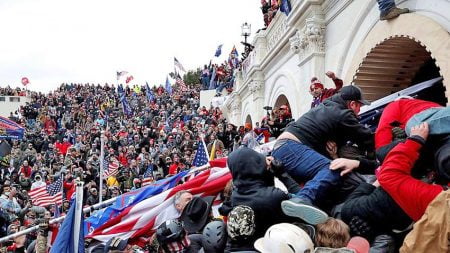 A mob of far-right extremists invade the Capitol