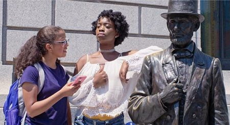 Tinuke Adetunji and Marie Check