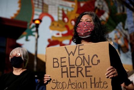 Rallies are being held across the country to protest anti-Asian violence.