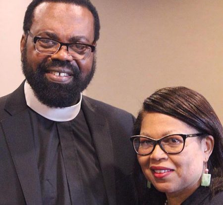 Rev. Sherman G. Dunmore, Sr. and Dr. Sharon Vinson Dunmore.