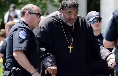 rev barber arrested