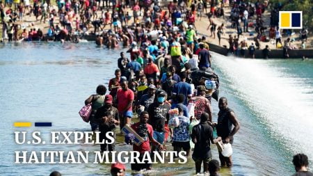 Haitian Asylum-Seekers Suffer in Border Encampment