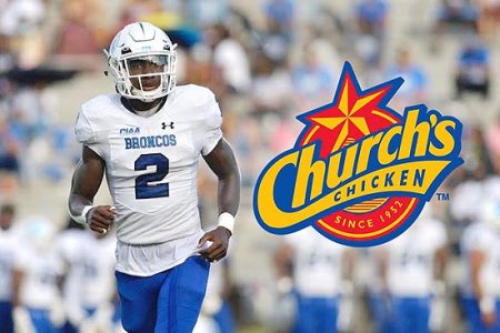 Joshua Williams scores a deal with the Church’s Chicken restaurant Perkins owns in Fayetteville.