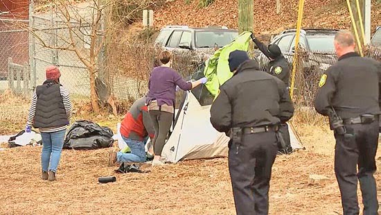 Asheville 240-East Homeless Camp