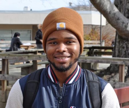 Michael Borkey, Associate in Fine Arts student and scholarship recipient.