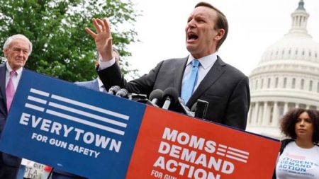 Senator Chris Murphy is on the bipartisan committee for gun control legislation.