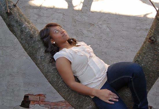 Sharvis Smith as Raylynn in Blood at the Root. Photo: Jess McWilliams