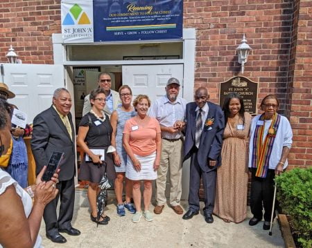 St. John “A” Baptist Church unveiling