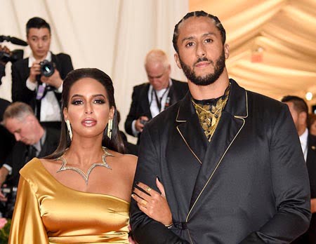 Nessa Diab and Colin Kaepernick
