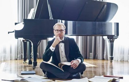 Pianist Adam Golka. Photo: Jurgen Frank