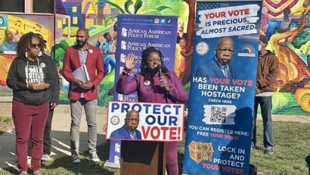 black voters matter rally