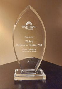 Montreat College Professional Achievement Alumni Award